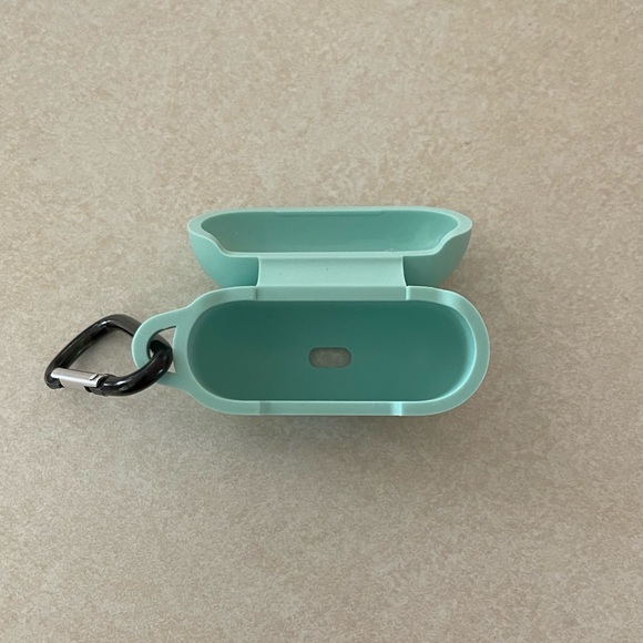 Apple Airpods Pro (1st Gen) w/ MagSafe & Spring Teal heyday Silicone Case - Picture 13 of 13